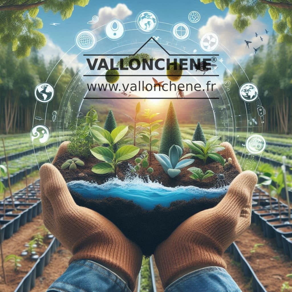 Vallonchêne produit de meilleures plantes de haute qualité avec des méthodes de culture durables
